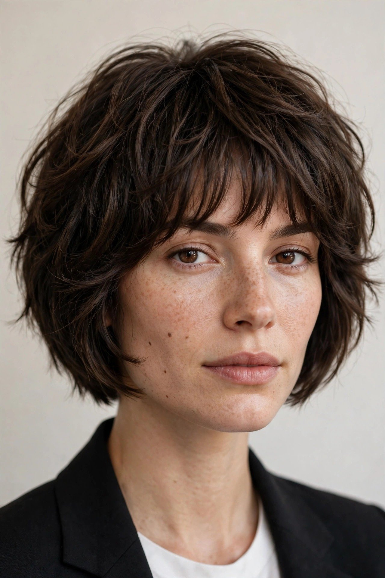 Cub cut styled for office, edgy undercut version, and vintage-inspired shag cub