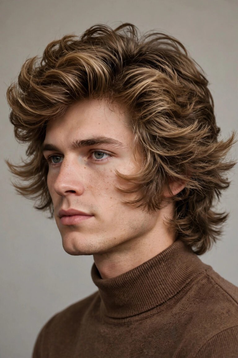 Feathered Hair Men 2026: 14 Retro 70s-Inspired Styles