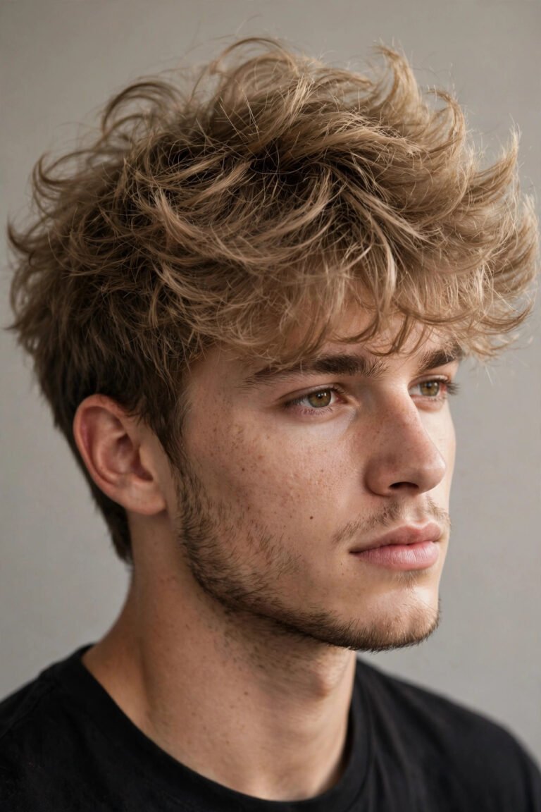 Fluffy Hair Men 2026: 16 Voluminous Textured Styles