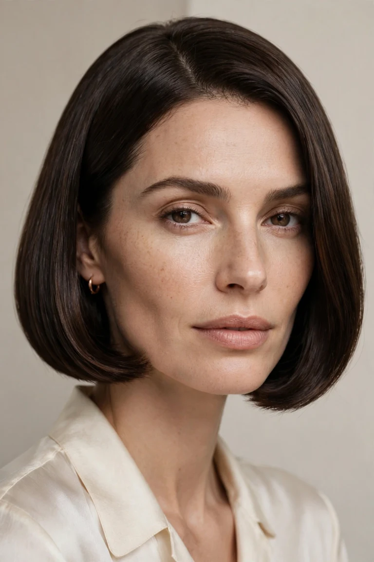 French Bob Haircut 2026: 12+ Chic Parisian Chin-Length Bob Ideas with Bangs