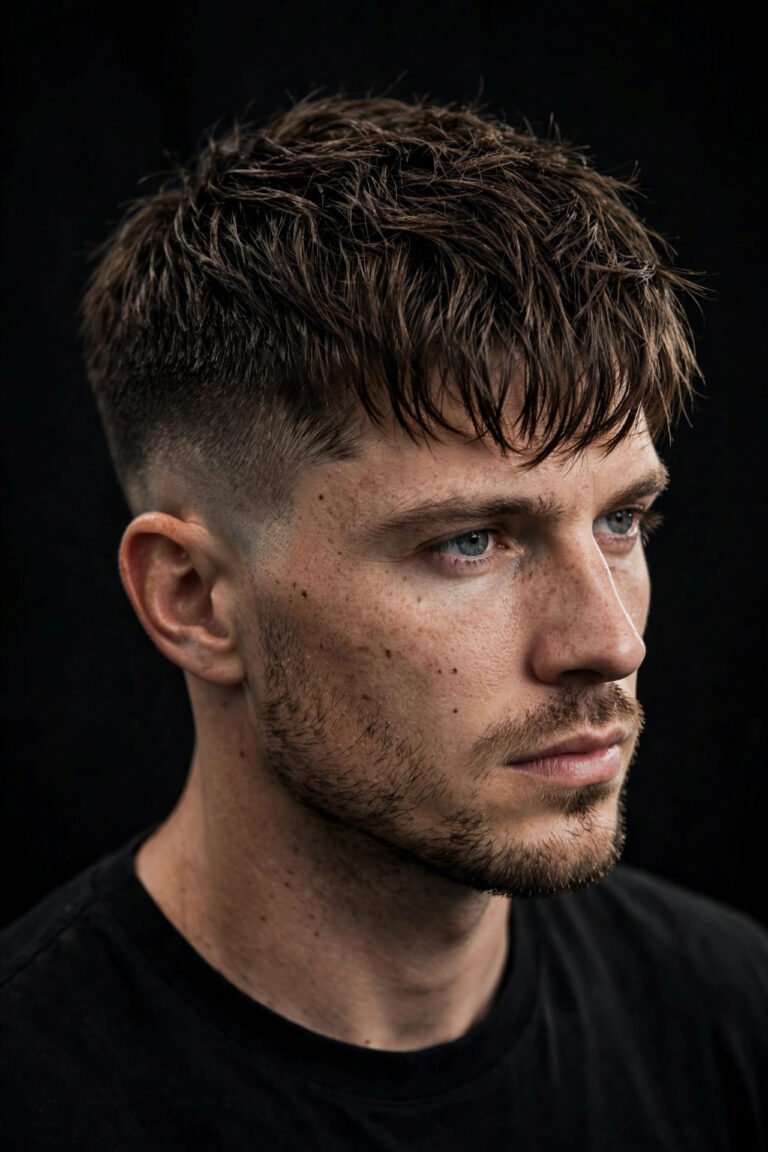 French Crop Men 2026: The Textured Fringe Haircut Guide