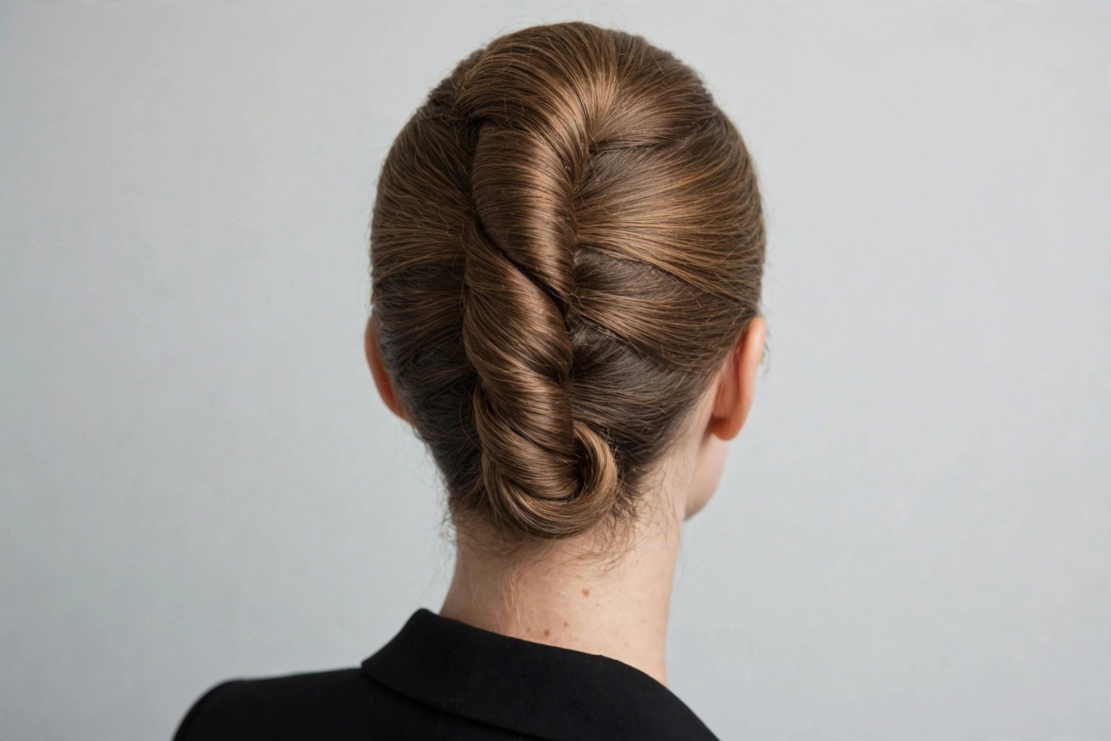 Everyday office French twist hairstyle for women