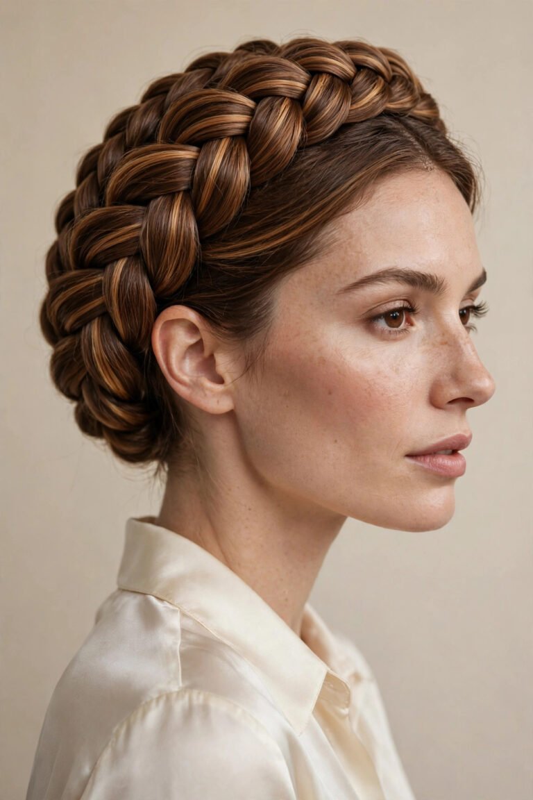 Halo Braid Women 2026: 16 Heavenly Crown Braid Styles