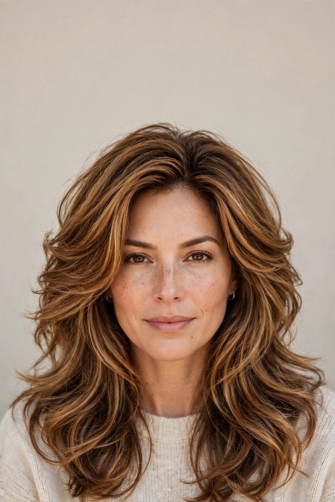 Honey Brown Balayage