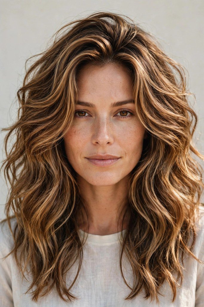 Honey Brown Straight Hair