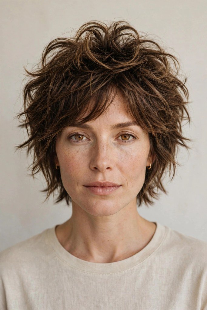 Silver Long Pixie