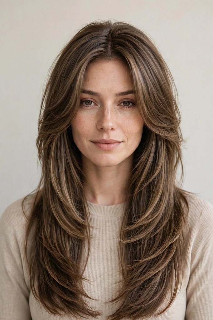 Butterfly Cut for Straight Hair