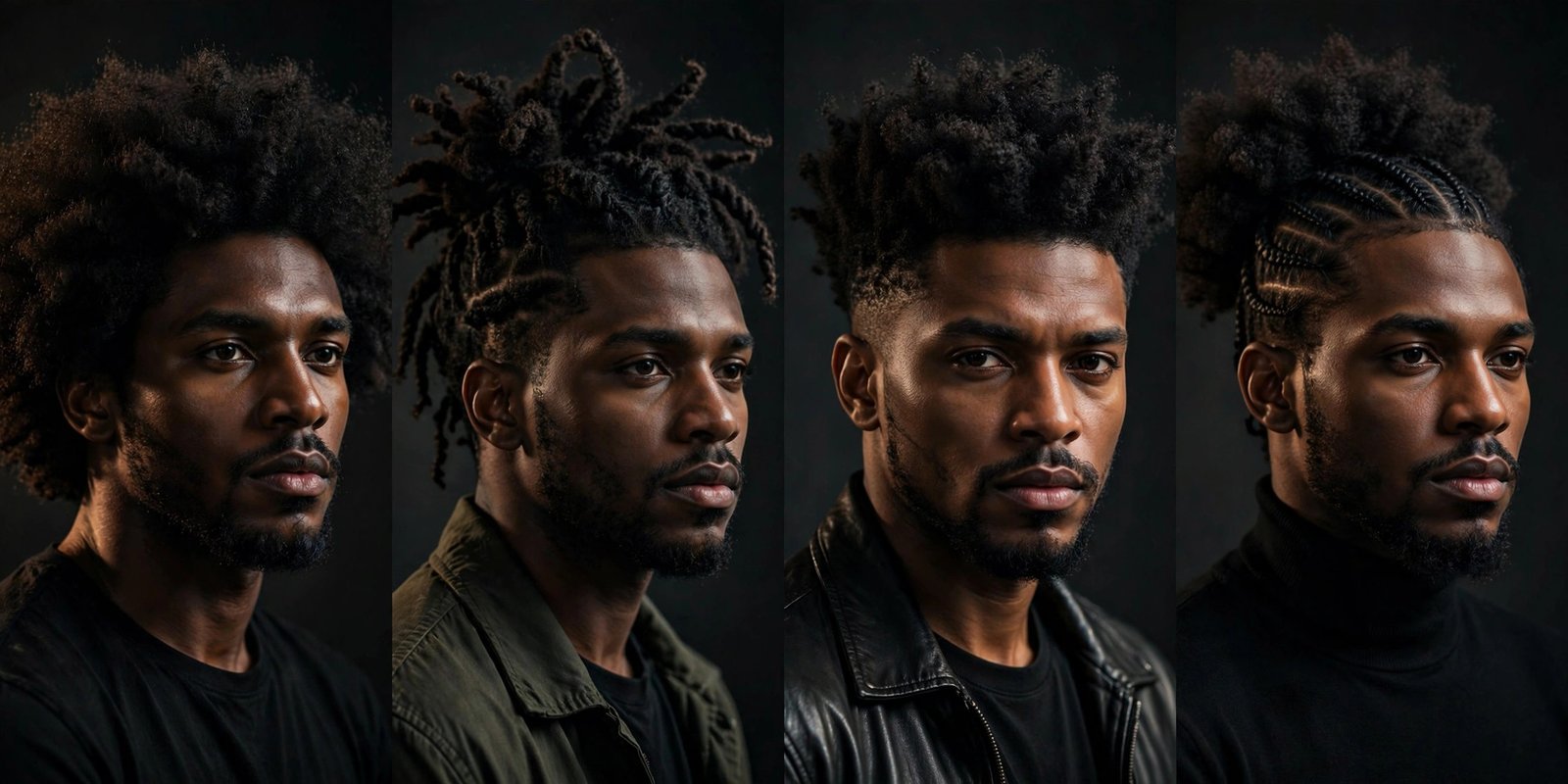 Afro-inspired haircuts for men