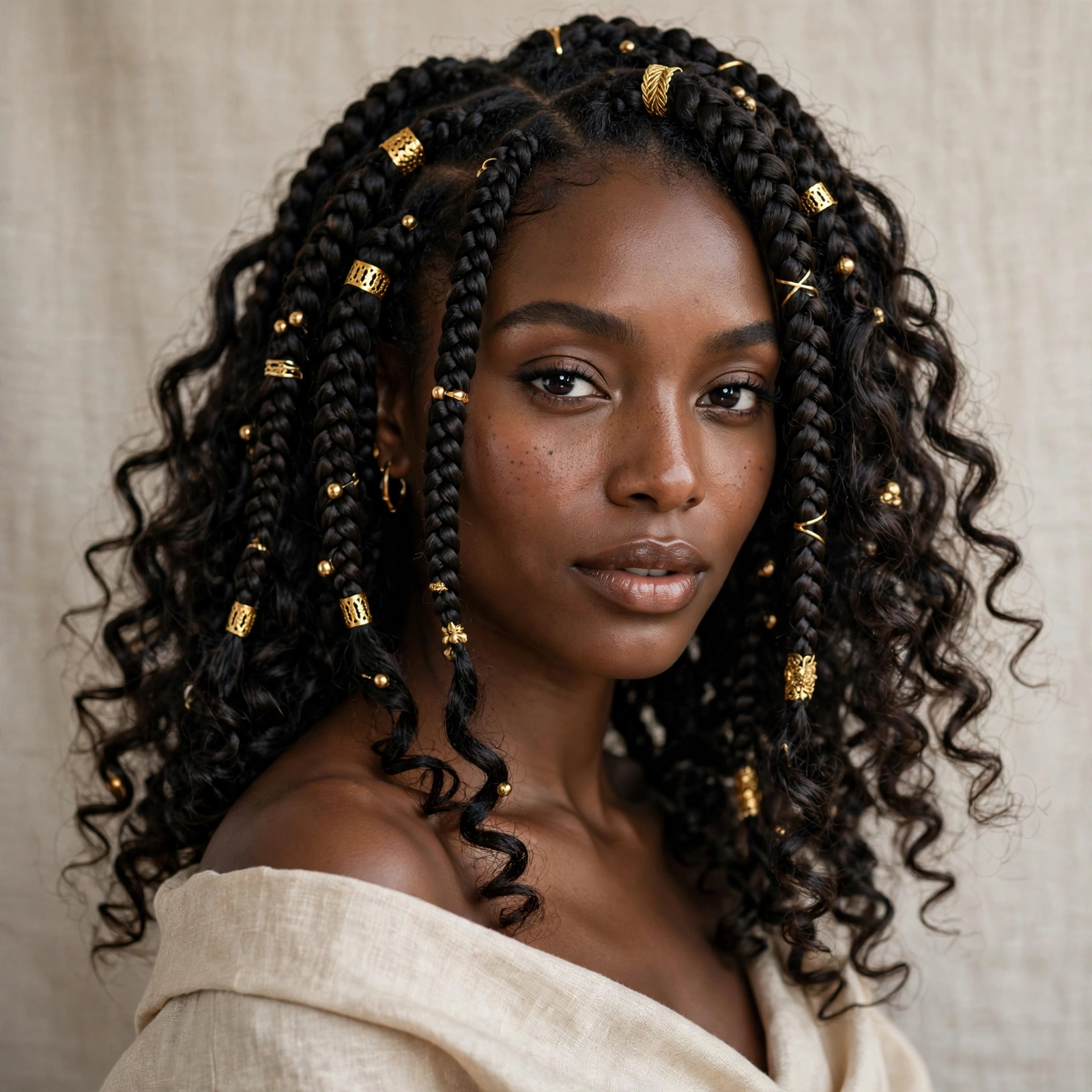 french curl braids 09 beads
