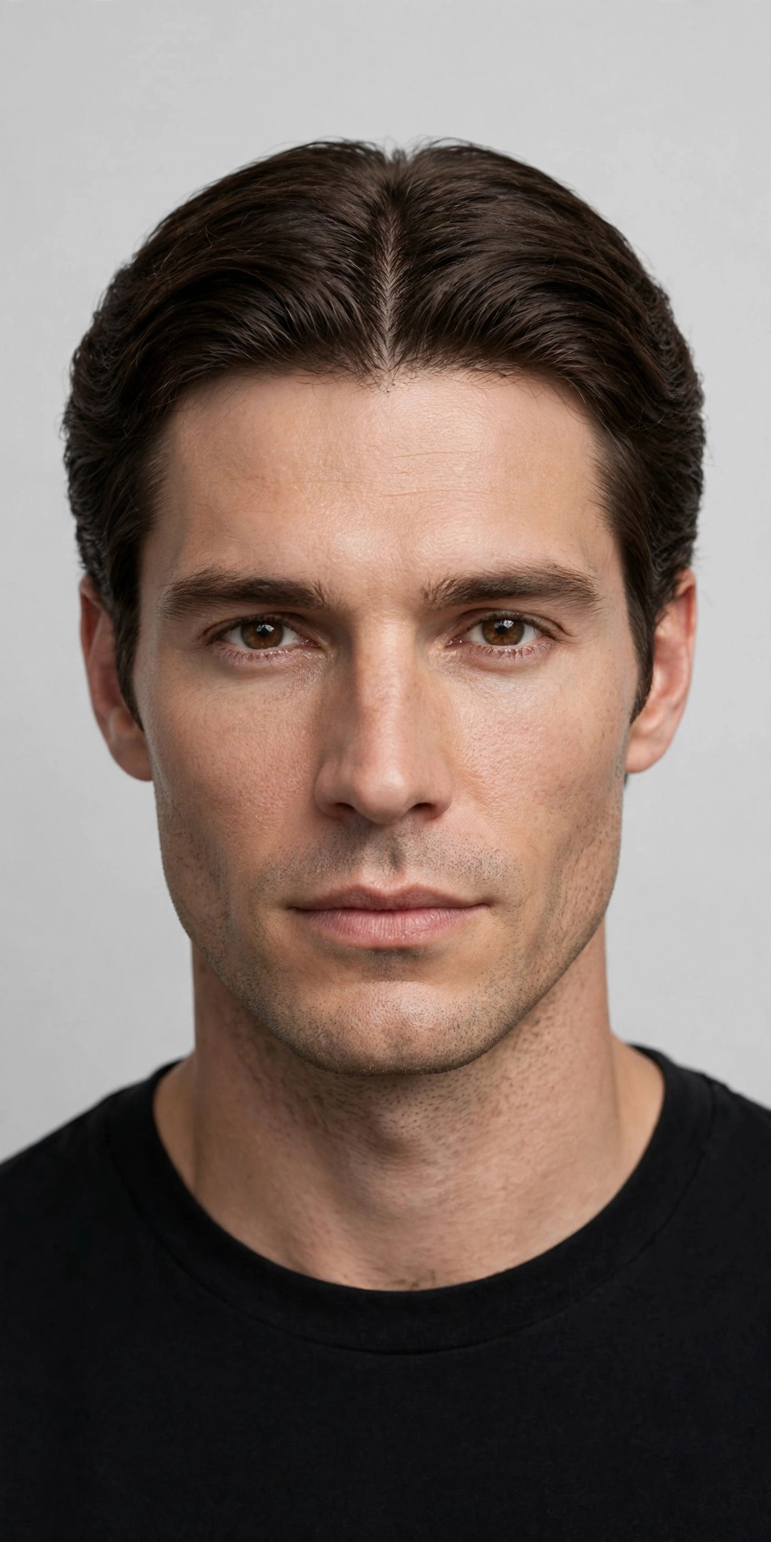 middle part men 01 classic