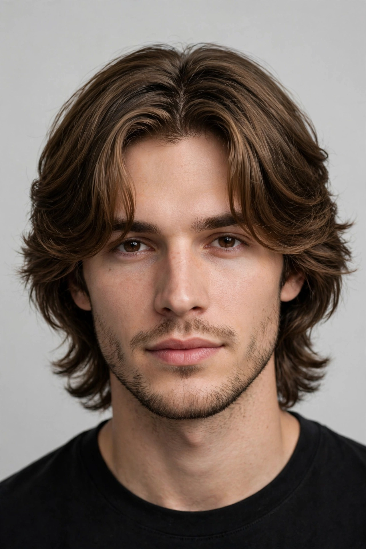 middle part men 10 curtain