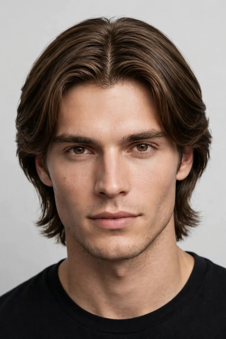 Middle Part Hairstyle for Men 2026: 15 Sharp Center-Part Ideas