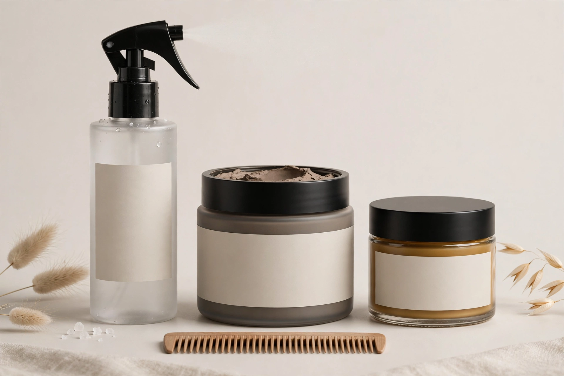 middle part men products
