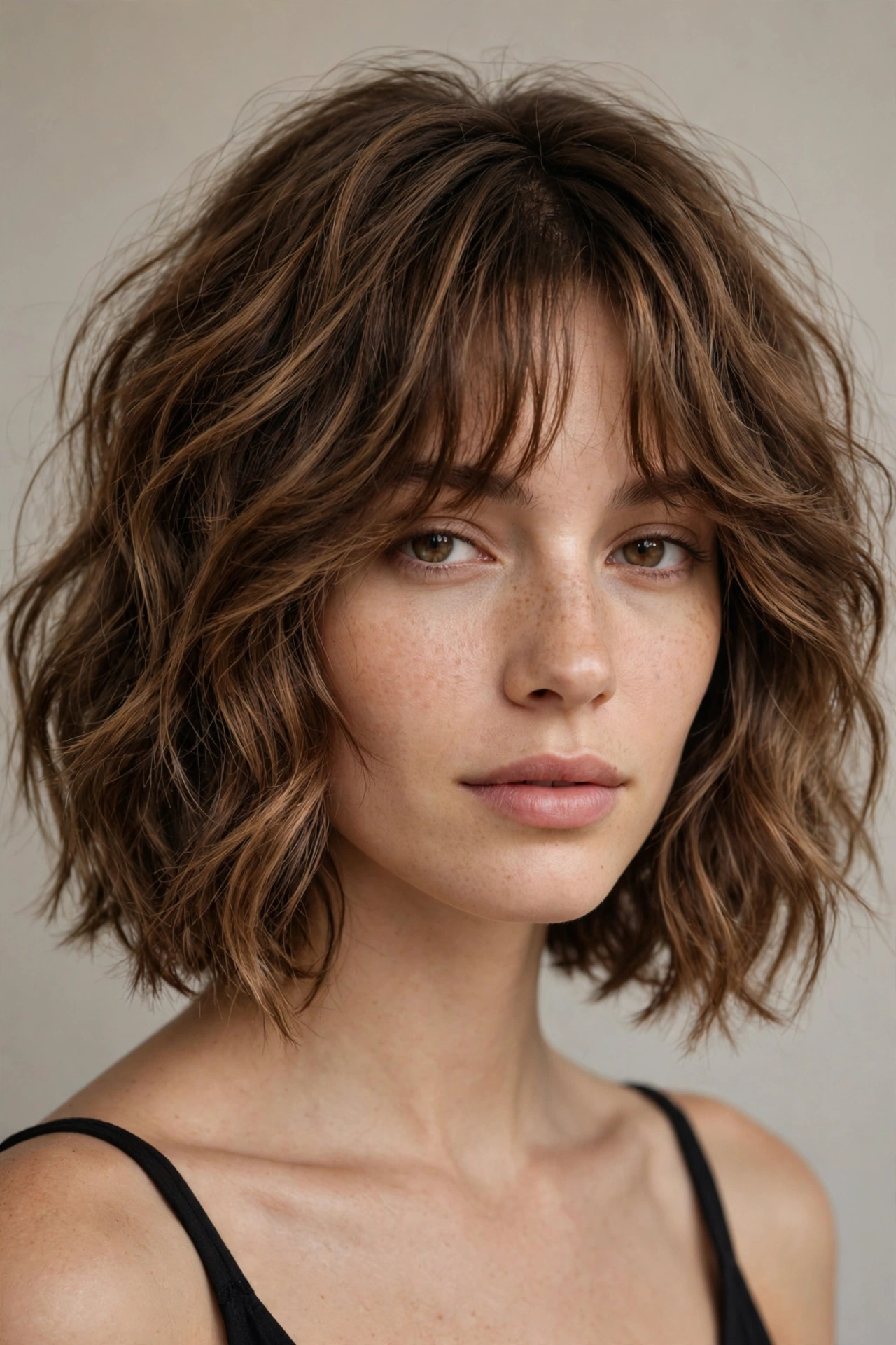 shag bob women 02 wavy