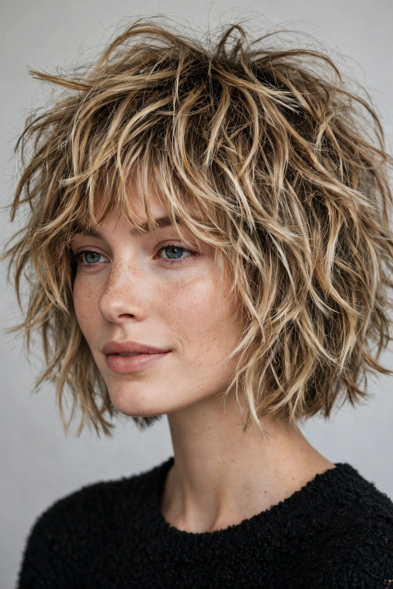 shag bob women 10 textured