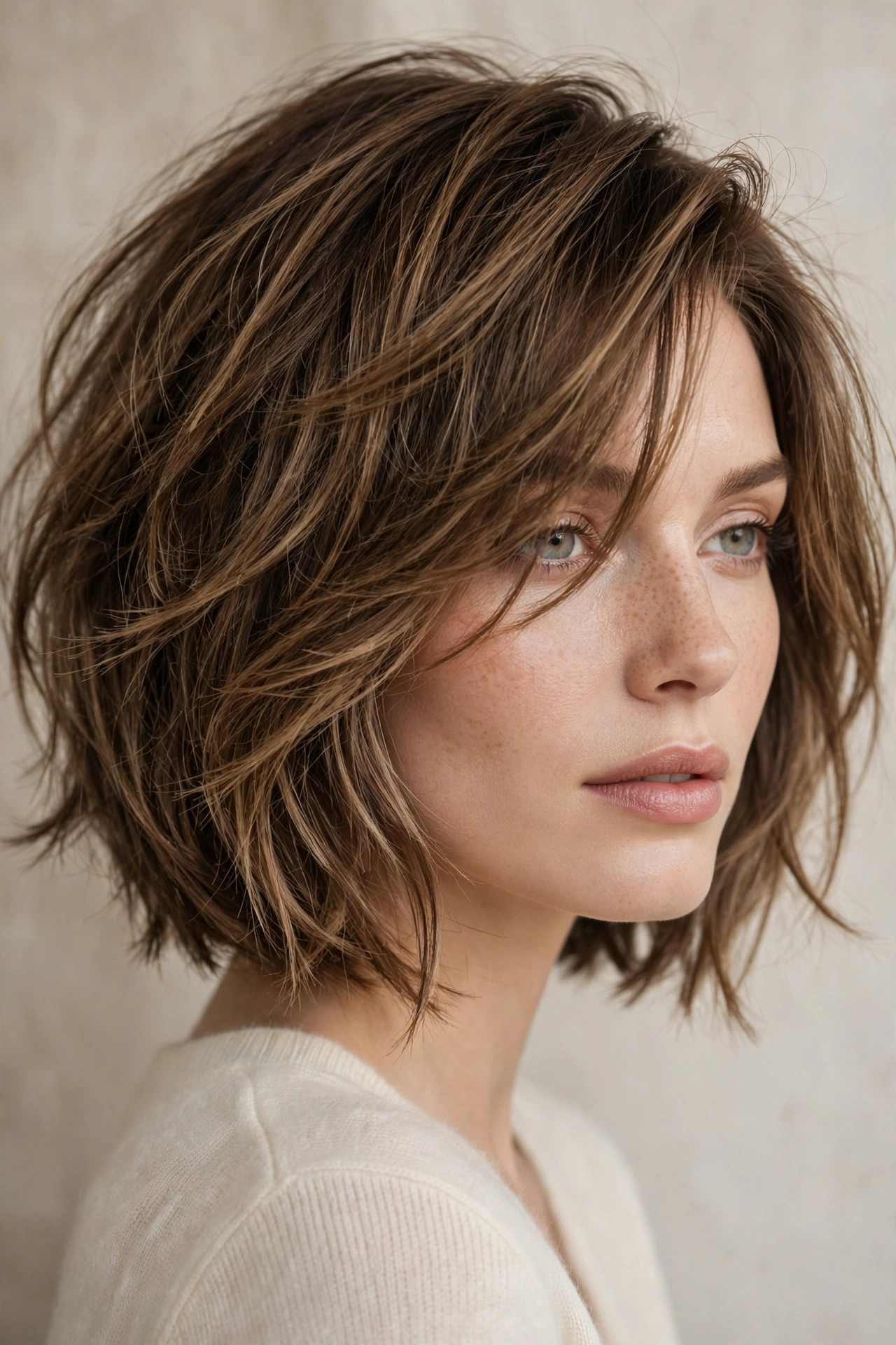 shag bob women 11 side part