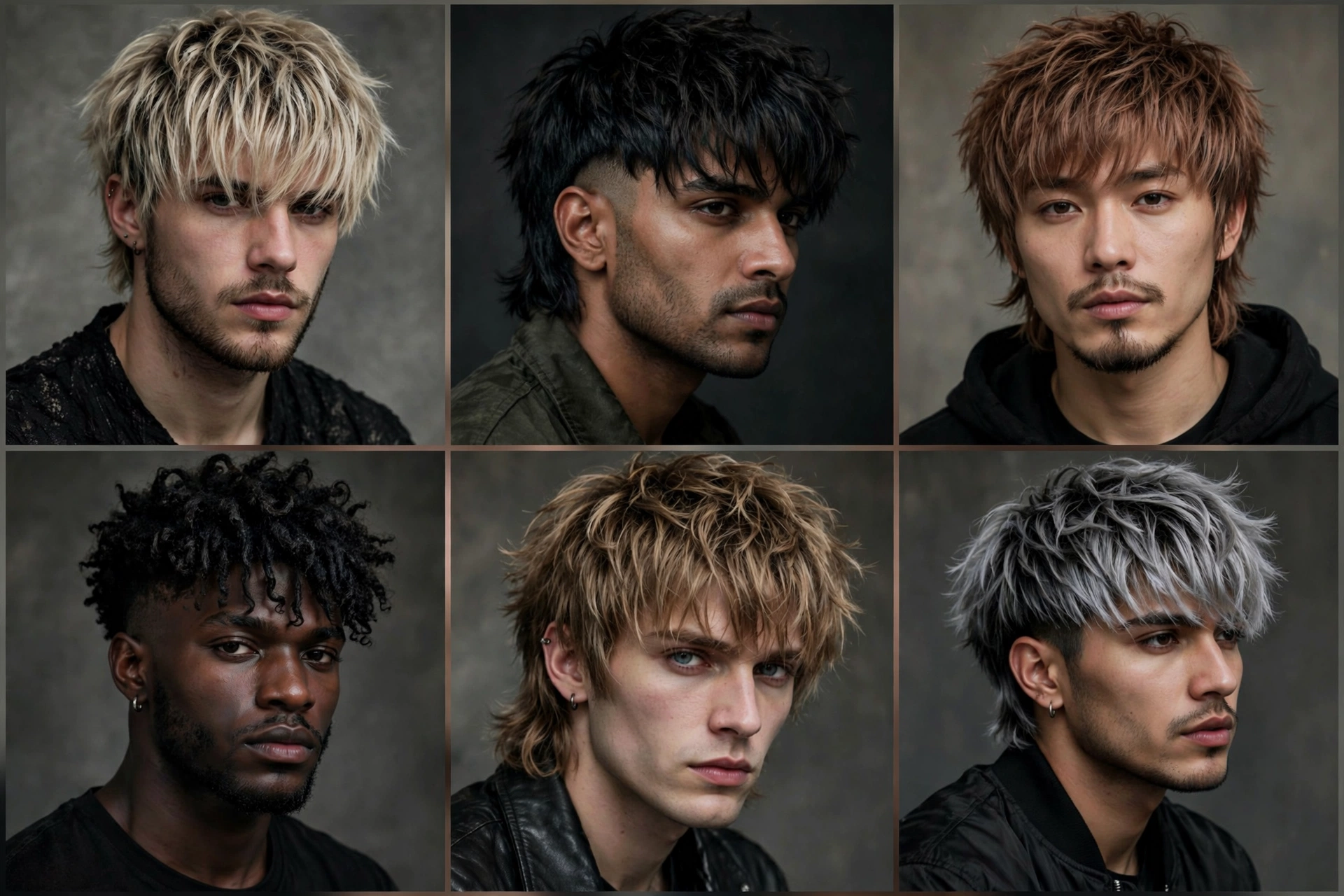 wolf cut men ideas intro