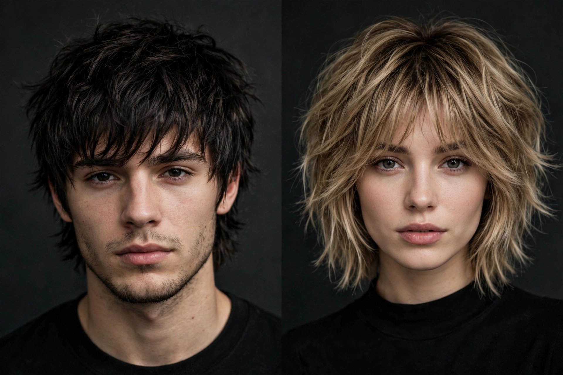 wolf cut men vs women