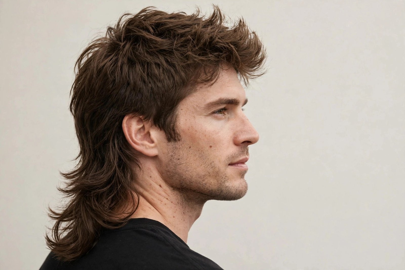 Ultimate messy mullet signature style with perfect lived-in texture