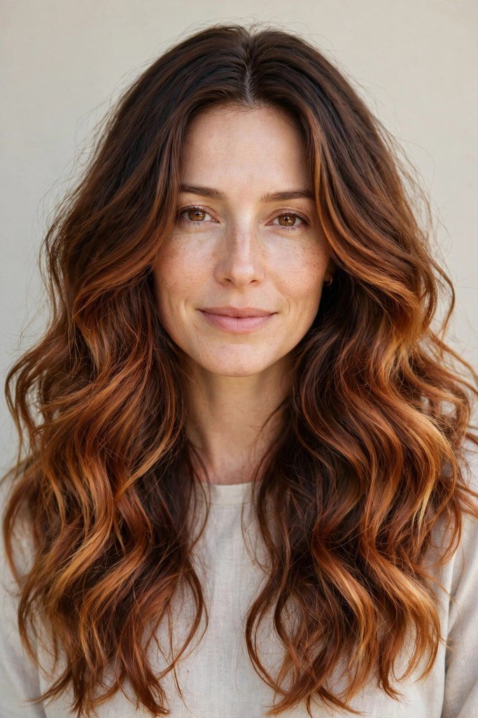 Cinnamon Brown Ombre