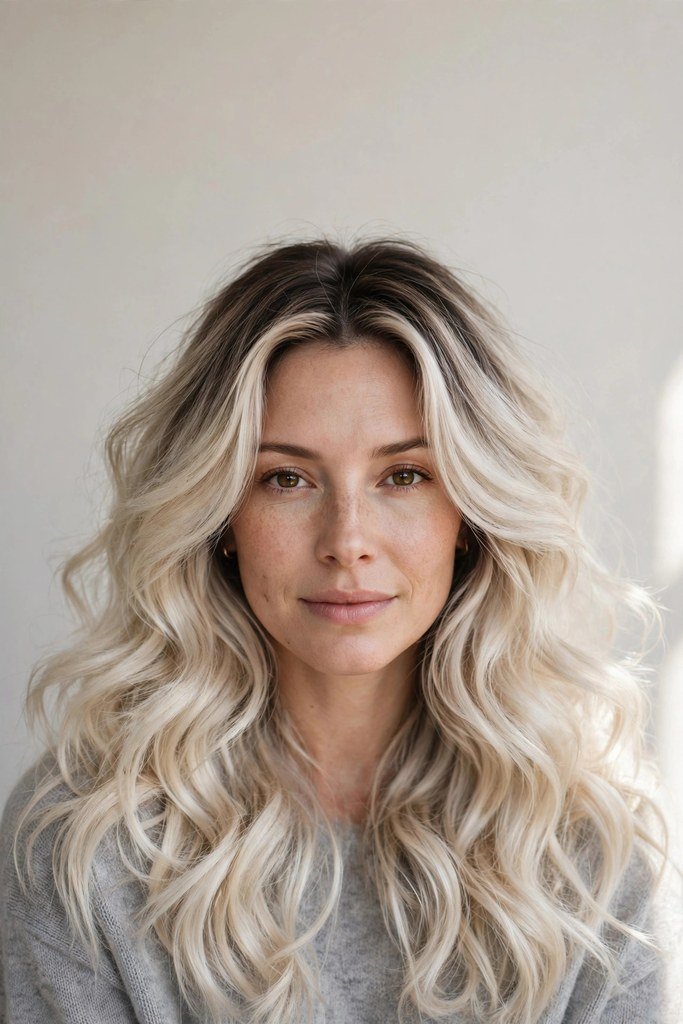 Platinum Blonde Ombre