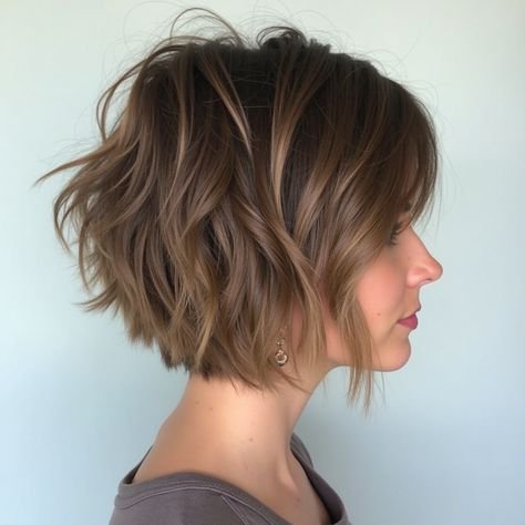 Piece-y flippy lob with separated texture