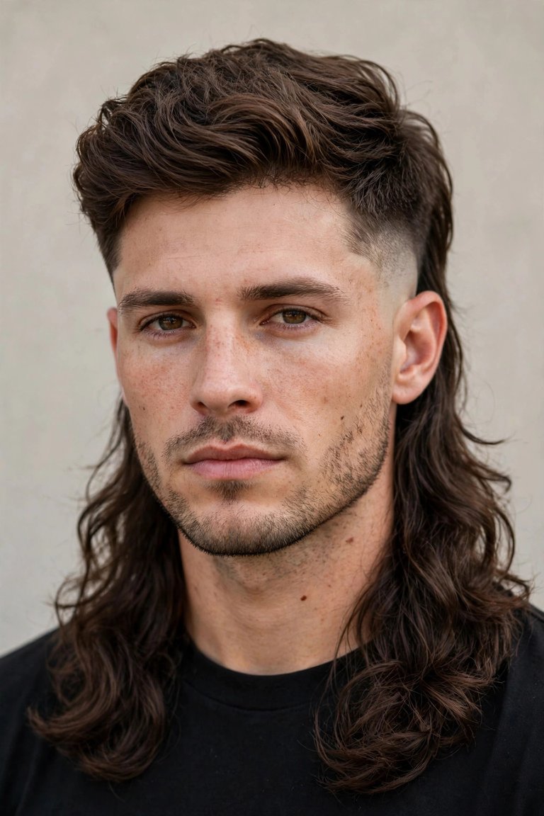 Taper fade mullet hairstyles for men in 2026