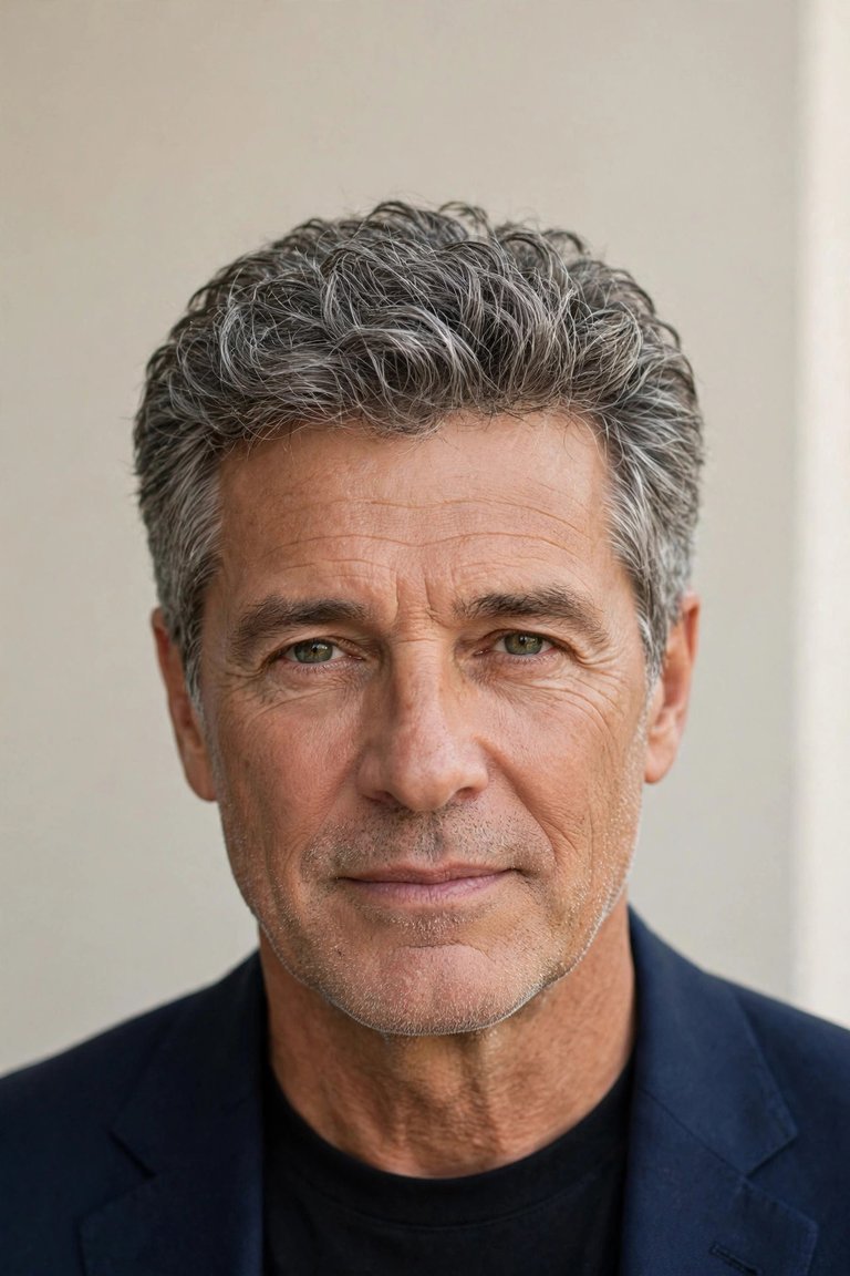 Low-maintenance haircuts for men over 50 in 2026