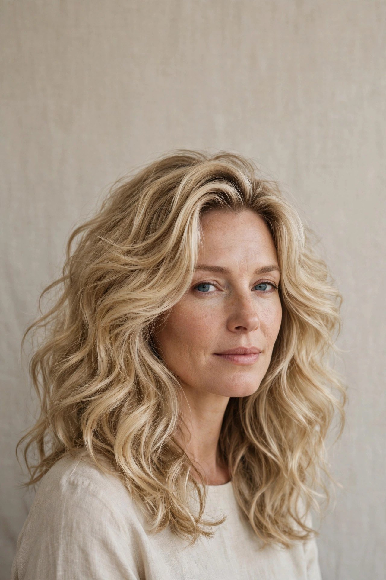 Stunning summer blonde shoulder-length hair ideas for women
