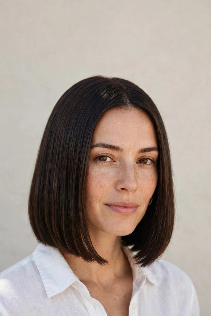 Sleek Straight Bob