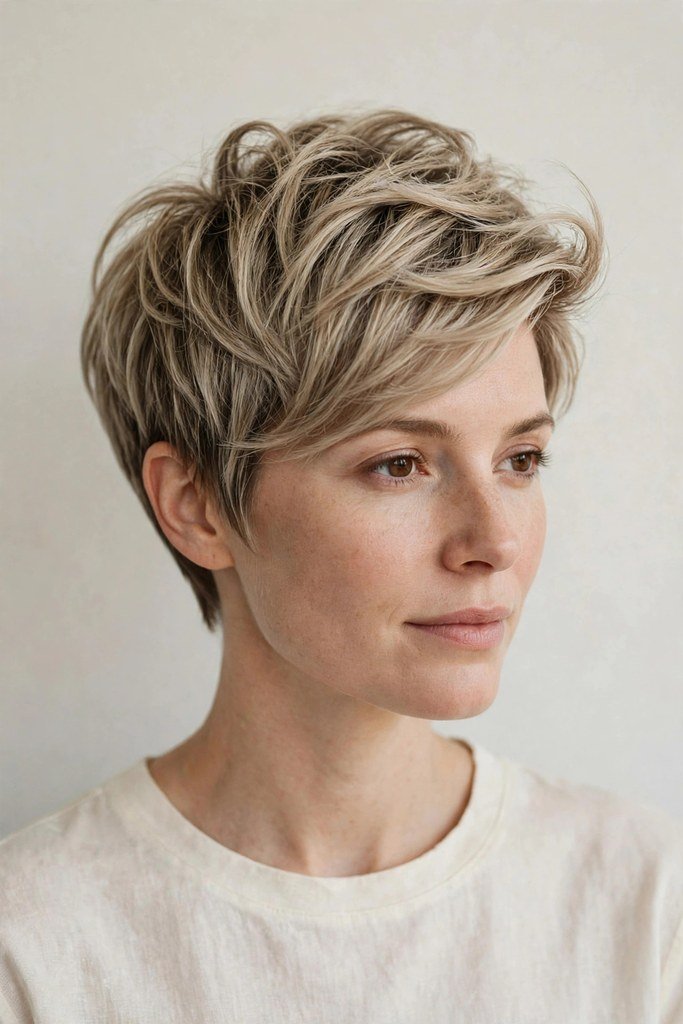 Side-Swept Pixie
