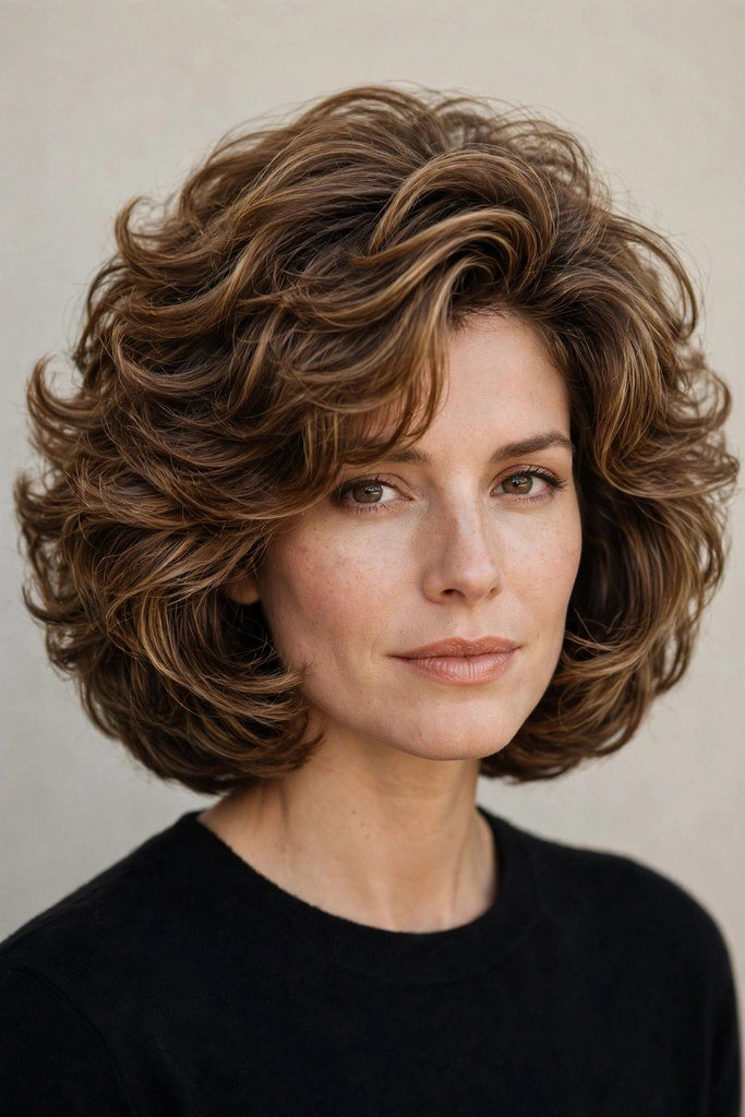 Voluminous 90s Bob