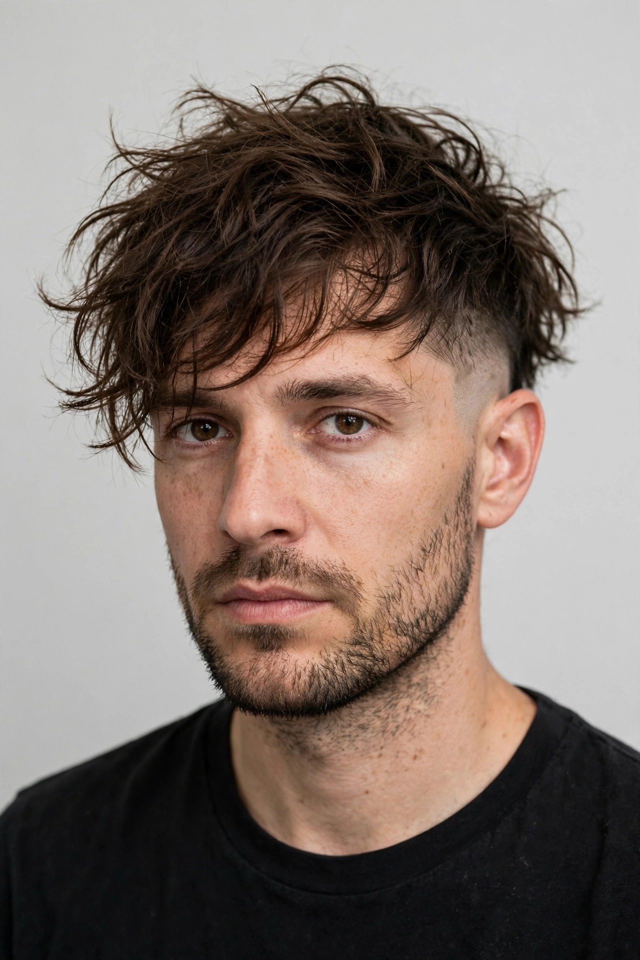 Common side swept undercut men mistakes like wrong product and overgrown sides