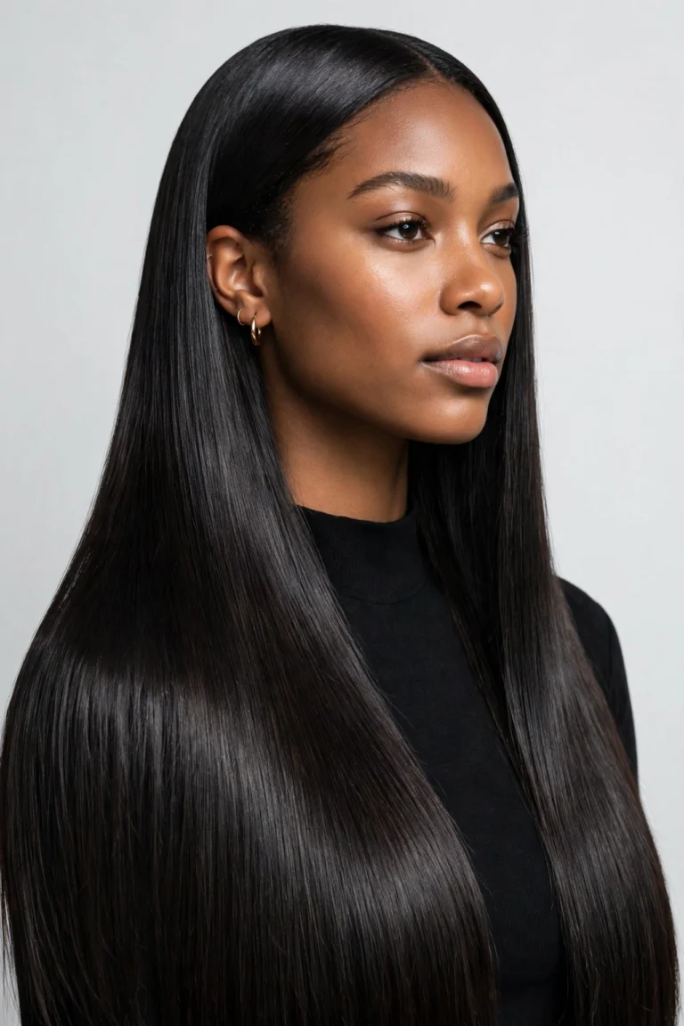 Silk Press Hair 2026: 18 Sleek Styles for Natural Hair