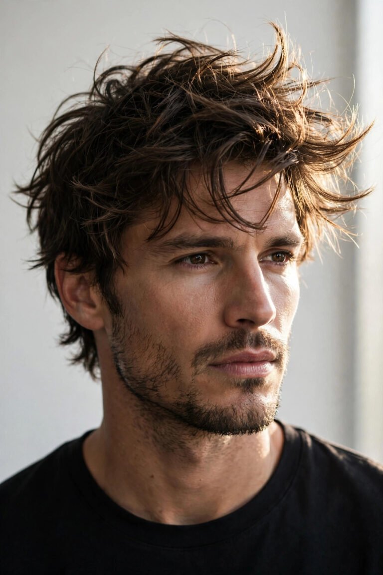 Textured Messy Hair Men 2026: The Effortless Cool Look